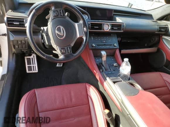 2016 Lexus RC 350 F Sport with VIN JTHSE5BC9G5005997, listed as a Copart auction lot 72942142 with 74,399 mi miles and . Bid and sale history available at DreamBid. Image 8.