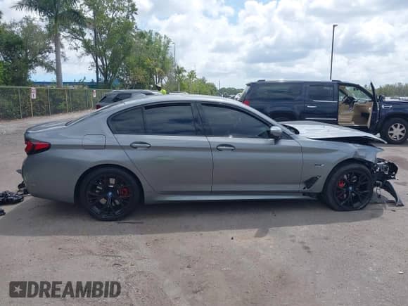 2023 BMW 5 Series 530e with VIN WBA13AG07PCN20158, listed as a IAAI auction lot 42146666 with 31,619 mi miles and . Bid and sale history available at DreamBid. Image 13.