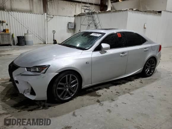 2018 Lexus IS 300 F Sport z VIN JTHBA1D24J5072152, wystawiony jako Copart lot #51959625 z przebiegiem Nie podano mil oraz Szkoda całkowita • Salvage title. Historia ofert i sprzedaży dostępna na DreamBid. Obrazek 1.