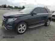 2016 Mercedes-Benz GLE 350 with VIN 4JGDA5JB0GA779878, listed as a Copart auction lot 80572635 with 59,314 mi miles and Salvage title. Bid and sale history available at DreamBid. Image 1.