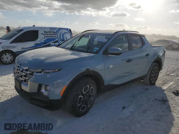 2022 Hyundai Santa Cruz SEL with VIN 5NTJCDAE0NH012755, listed as a Copart auction lot 76873914 with Not provided miles and Salvage title. Bid and sale history available at DreamBid. Image 1.