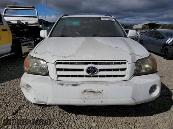 2004 Toyota Highlander with VIN JTEGP21A140033605, listed as a Copart auction lot 80210385 with 242,933 mi miles and Salvage title. Bid and sale history available at DreamBid. Image 5.