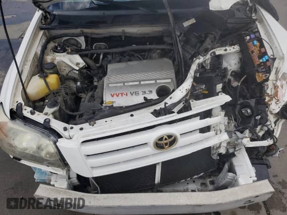 2005 Toyota Highlander with VIN JTEEP21A350085147, listed as a Copart auction lot 65085235 with 230,163 mi miles and Salvage title. Bid and sale history available at DreamBid. Image 12.