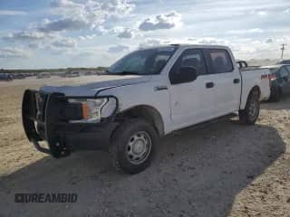 2018 Ford F-150 Lariat with VIN 1FTEW1E50JKE70078, listed as a Copart auction lot 89637945 with 123,285 mi miles and Clean title. Bid and sale history available at DreamBid. Image 1.