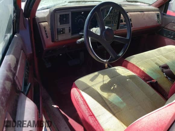 1989 Chevrolet Silverado 2500 with VIN 2GCFK29K7K1255966, listed as a Copart auction lot 71558335 with 312,688 mi miles and Clean title. Bid and sale history available at DreamBid. Image 8.