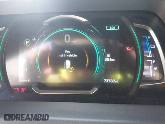 2022 Hyundai Ioniq Limited with VIN KMHCX5LD8NU268407, listed as a IAAI auction lot 42857210 with 73,789 mi miles and . Bid and sale history available at DreamBid. Image 7.