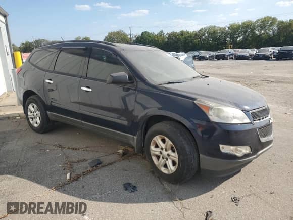 2012 Chevrolet Traverse LS with VIN 1GNKREED4CJ146771, listed as a Copart auction lot 81506245 with 165,575 mi miles and Non repairable. Bid and sale history available at DreamBid. Image 4.
