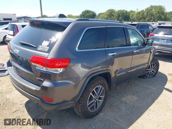 2019 Jeep Grand Cherokee Limited X with VIN 1C4RJFBG9KC765419, listed as a IAAI auction lot 43133400 with 145,226 mi miles and . Bid and sale history available at DreamBid. Image 4.