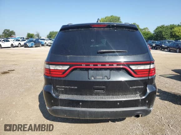 2015 Dodge Durango Limited with VIN 1C4RDJDG7FC870215, listed as a Copart auction lot 68575895 with 185,274 mi miles and Salvage title. Bid and sale history available at DreamBid. Image 6.