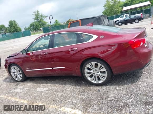 2016 Chevrolet Impala LTZ with VIN 2G1145S35G9197303, listed as a IAAI auction lot 42601334 with 103,787 mi miles and . Bid and sale history available at DreamBid. Image 14.