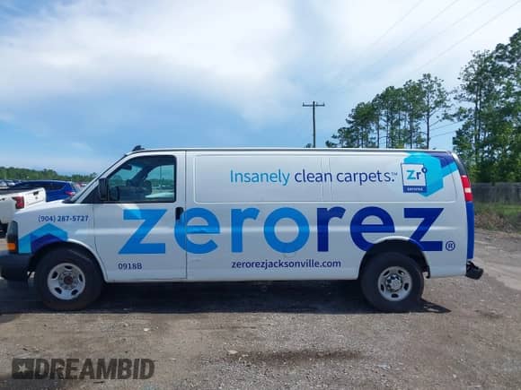 2018 Chevrolet Express Cargo with VIN 1GCZGHFGXJ1165877, listed as a IAAI auction lot 42642887 with 120,421 mi miles and . Bid and sale history available at DreamBid. Image 14.