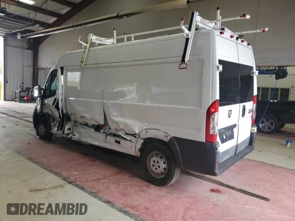 2017 Ram ProMaster Cargo с VIN 3C6TRVDG2HE539592, выставлен на аукционе Copart как лот 56537875 с пробегом 101 545 миль миль и Списание • Salvage title. История ставок и продаж доступна на DreamBid. Изображение 2.