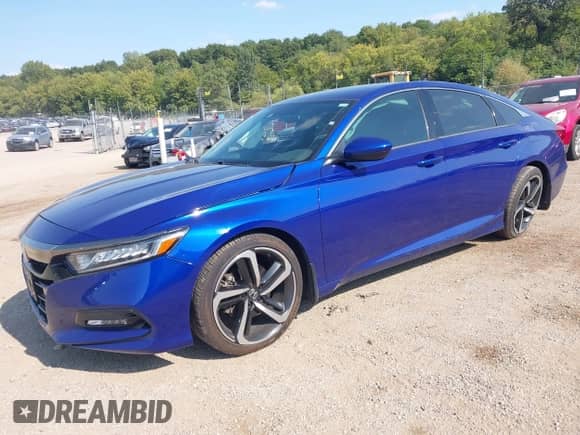 2018 Honda Accord Sport with VIN 1HGCV1F33JA220199, listed as a IAAI auction lot 43181715 with 110,983 mi miles and . Bid and sale history available at DreamBid. Image 17.