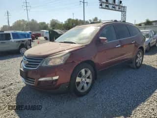 2015 Chevrolet Traverse LTZ с VIN 1GNKVJKDXFJ166844, выставлен на аукционе Copart как лот 81433455 с пробегом Не указан миль и Списание • Salvage title. История ставок и продаж доступна на DreamBid. Изображение 1.