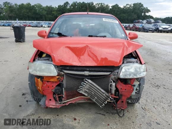 2005 Chevrolet Aveo LS с VIN KL1TD62635B353213, выставлен на аукционе Copart как лот 65935865 с пробегом 193 966 миль миль и Списание • Salvage title. История ставок и продаж доступна на DreamBid. Изображение 5.