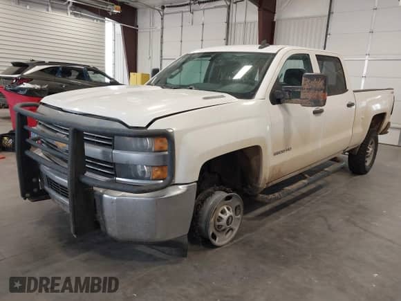 2016 Chevrolet Silverado 2500HD Work Truck with VIN 1GC1KUE80GF124569, listed as a IAAI auction lot 42915578 with 115,052 mi miles and . Bid and sale history available at DreamBid. Image 2.