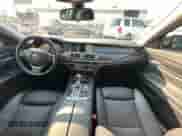 2013 BMW 7 Series 740Li with VIN WBAYE4C58DDW22540, listed as a Copart auction lot 80589825 with 115,026 mi miles and Clean title. Bid and sale history available at DreamBid. Image 9.