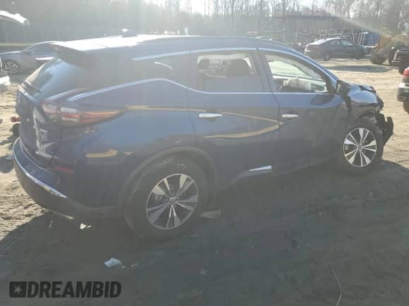 2021 Nissan Murano SV с VIN 5N1AZ2BSXMC116343, выставлен на аукционе Copart как лот 43051505 с пробегом 68 451 миль миль и Списание • Salvage title. История ставок и продаж доступна на DreamBid. Изображение 3.