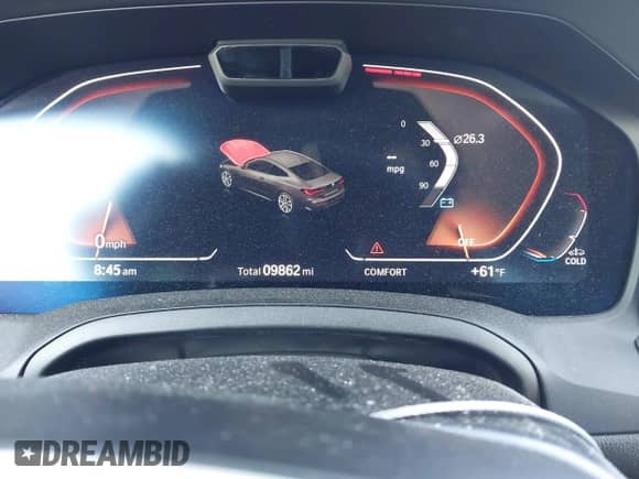 2023 BMW 4 Series 430i xDrive z VIN WBA73AP00PCM82945, wystawiony jako IAAI lot #42470151 z przebiegiem 9 862 mil mil oraz . Historia ofert i sprzedaży dostępna na DreamBid. Obrazek 7.