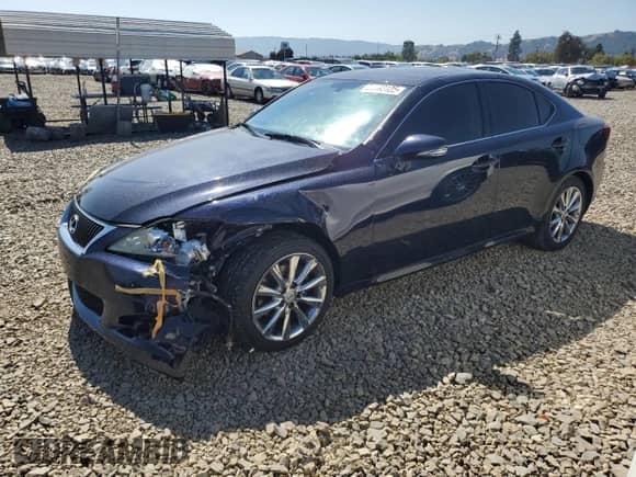 2009 Lexus IS 250 с VIN JTHBK262992092247, выставлен на аукционе Copart как лот 81783125 с пробегом 106 705 миль миль и Списание • Salvage title. История ставок и продаж доступна на DreamBid. Изображение 1.
