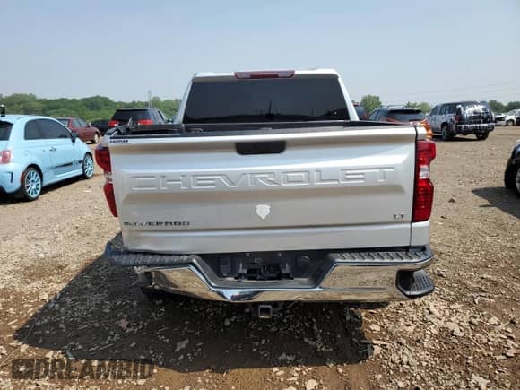 2022 Chevrolet Silverado 1500 LT with VIN 3GCPYJEK5NG187732, listed as a Copart auction lot 64291225 with 56,096 mi miles and Salvage title. Bid and sale history available at DreamBid. Image 6.