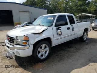 2004 GMC Sierra 1500 SLE with VIN 1GTEK19T34E122010, listed as a Copart auction lot 80204085 with 120,486 mi miles and Salvage title. Bid and sale history available at DreamBid. Image 1.