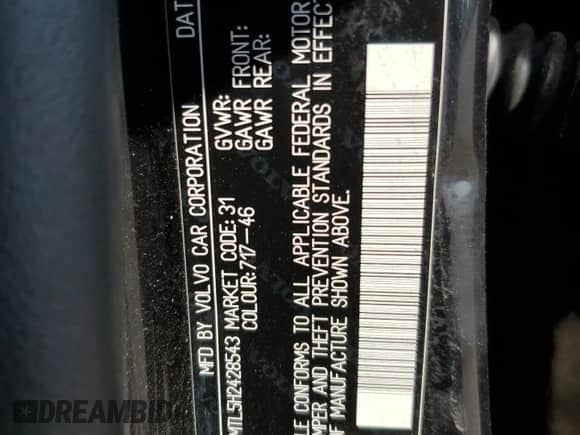 2017 Volvo S60 Dynamic с VIN YV140MTL5H2428543, выставлен на аукционе Copart как лот 68279395 с пробегом 91 609 миль миль и Списание • Salvage title. История ставок и продаж доступна на DreamBid. Изображение 12.