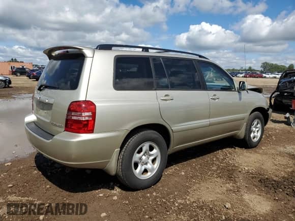 2003 Toyota Highlander с VIN JTEGD21A730049945, выставлен на аукционе Copart как лот 69484795 с пробегом 190 098 миль миль и Списание • Salvage title. История ставок и продаж доступна на DreamBid. Изображение 3.