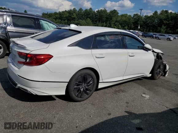 2020 Honda Accord EX with VIN 1HGCV3F47LA012348, listed as a Copart auction lot 61933165 with 127,672 mi miles and Salvage title. Bid and sale history available at DreamBid. Image 3.