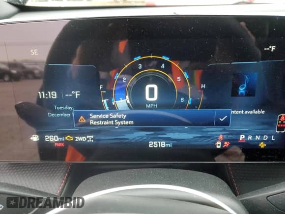 2025 Chevrolet Equinox AWD RS с VIN 3GNAXTEG8SL143279, выставлен на аукционе Copart как лот 83968244 с пробегом 2 518 миль миль и Списание • Salvage title. История ставок и продаж доступна на DreamBid. Изображение 9.