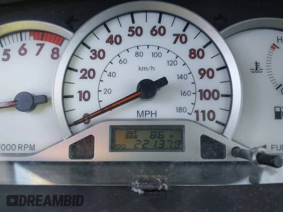 2005 Toyota Corolla CE with VIN 2T1BR32E75C361473, listed as a IAAI auction lot 43355569 with 221,378 mi miles and . Bid and sale history available at DreamBid. Image 15.