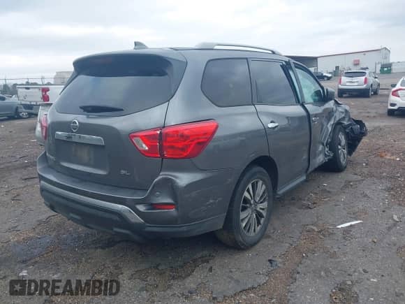 2020 Nissan Pathfinder SL z VIN 5N1DR2CN5LC598644, wystawiony jako IAAI lot #41568257 z przebiegiem 110 659 mil mil oraz . Historia ofert i sprzedaży dostępna na DreamBid. Obrazek 4.