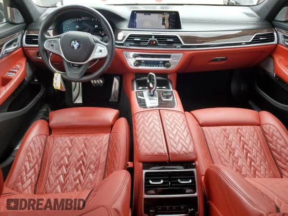 2020 BMW 7 Series 750i xDrive с VIN WBA7U2C09LGM27843, выставлен на аукционе Copart как лот 68723705 с пробегом 34 498 миль миль и Списание • Salvage title. История ставок и продаж доступна на DreamBid. Изображение 8.