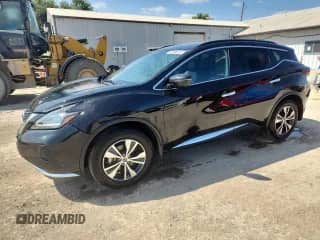 2022 Nissan Murano SV with VIN 5N1AZ2BS7NC111876, listed as a Copart auction lot 70660325 with 96,654 mi miles and Salvage title. Bid and sale history available at DreamBid. Image 1.
