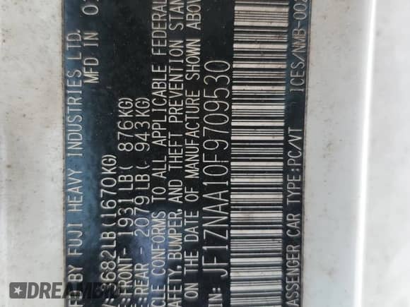 2015 Scion FR-S with VIN JF1ZNAA10F9709530, listed as a Copart auction lot 84758925 with 77,729 mi miles and Salvage title. Bid and sale history available at DreamBid. Image 13.