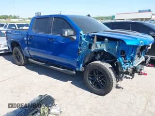 2024 Chevrolet Silverado 1500 LT Trail Boss z VIN 3GCUDFED4RG208525, wystawiony jako IAAI lot #42239130 z przebiegiem 22 472 mil mil oraz . Historia ofert i sprzedaży dostępna na DreamBid. Obrazek 1.