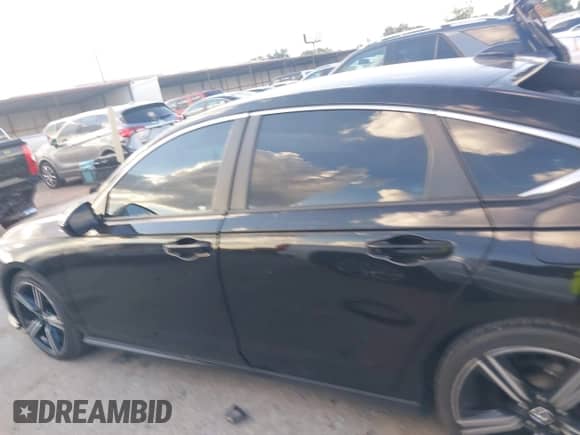 2023 Honda Accord Sport with VIN 1HGCY2F5XPA021349, listed as a IAAI auction lot 43313057 with 56,964 mi miles and . Bid and sale history available at DreamBid. Image 14.