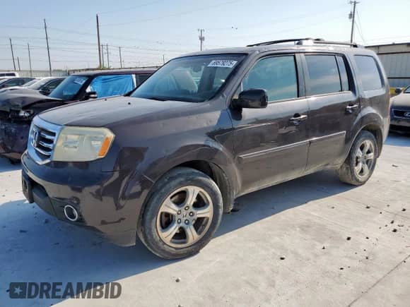 2013 Honda Pilot EX-L with VIN 5FNYF3H6XDB005936, listed as a Copart auction lot 69579275 with 255,832 mi miles and Clean title. Bid and sale history available at DreamBid. Image 1.