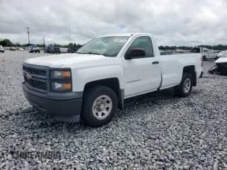 2014 Chevrolet Silverado 1500 Work Truck with VIN 1GCNCPEH7EZ273878, listed as a Copart auction lot 56432175 with 136,727 mi miles and Clean title. Bid and sale history available at DreamBid. Image 1.