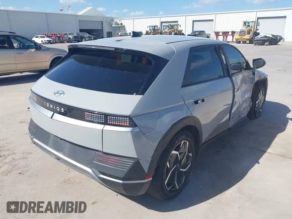 2023 Hyundai Ioniq 5 SE with VIN KM8KM4AE7PU155741, listed as a IAAI auction lot 42847543 with 49,646 mi miles and . Bid and sale history available at DreamBid. Image 4.