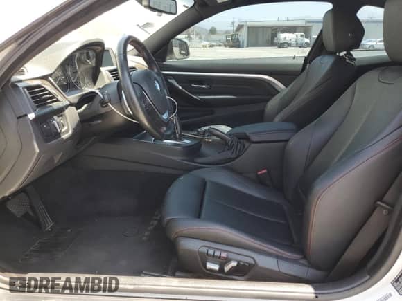 2017 BMW 4 Series 430i with VIN WBA4R7C51HK679507, listed as a Copart auction lot 66667195 with 104,192 mi miles and Salvage title. Bid and sale history available at DreamBid. Image 7.