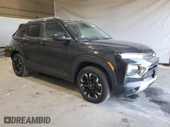 2023 Chevrolet TrailBlazer LT with VIN KL79MRSL5PB090507, listed as a Copart auction lot 69386535 with 21,715 mi miles and Salvage title. Bid and sale history available at DreamBid. Image 4.