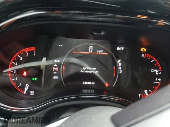 2022 Dodge Durango R/T Plus with VIN 1C4SDJCT5NC209412, listed as a Copart auction lot 55654595 with 25,618 mi miles and Salvage title. Bid and sale history available at DreamBid. Image 9.