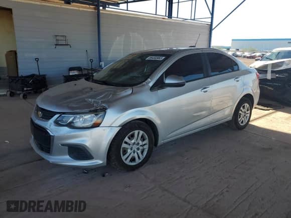 2019 Chevrolet Sonic LS with VIN 1G1JB5SB3K4140915, listed as a Copart auction lot 89450965 with 150,496 mi miles and Salvage title. Bid and sale history available at DreamBid. Image 1.