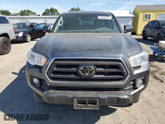 2021 Toyota Tacoma SR5 с VIN 3TMBZ5DN5MM029840, выставлен на аукционе Copart как лот 56366645 с пробегом 21 873 миль миль и Списание • Salvage title. История ставок и продаж доступна на DreamBid. Изображение 5.