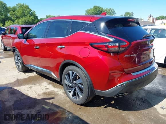 2023 Nissan Murano SL с VIN 5N1AZ2CS6PC133109, выставлен на аукционе IAAI как лот 42306102 с пробегом 32 086 миль миль и . История ставок и продаж доступна на DreamBid. Изображение 3.