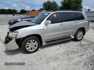 2007 Toyota Highlander w/3rd Row с VIN JTEDW21AX70017400, выставлен на аукционе Copart как лот 80543185 с пробегом 161 605 миль миль и Списание • Salvage title. История ставок и продаж доступна на DreamBid. Изображение 1.