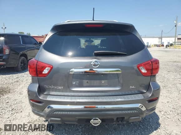 2017 Nissan Pathfinder SV with VIN 5N1DR2MN0HC905711, listed as a Copart auction lot 71977465 with 119,672 mi miles and Salvage title. Bid and sale history available at DreamBid. Image 6.