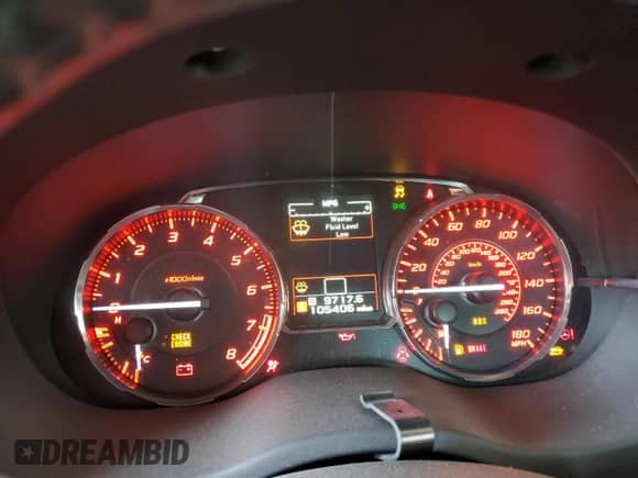 2015 Subaru WRX Premium with VIN JF1VA1D66F9825560, listed as a Copart auction lot 66412915 with 105,406 mi miles and Salvage title. Bid and sale history available at DreamBid. Image 9.