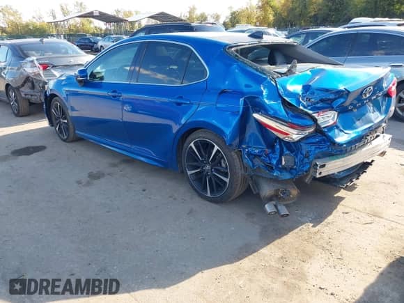 2020 Toyota Camry XSE z VIN 4T1K61AK8LU340342, wystawiony jako IAAI lot #43481652 z przebiegiem 31 078 mil mil oraz . Historia ofert i sprzedaży dostępna na DreamBid. Obrazek 3.